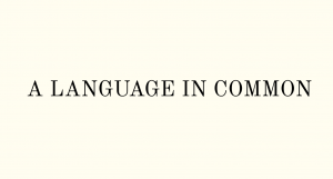 Read more about the article A Language in Common